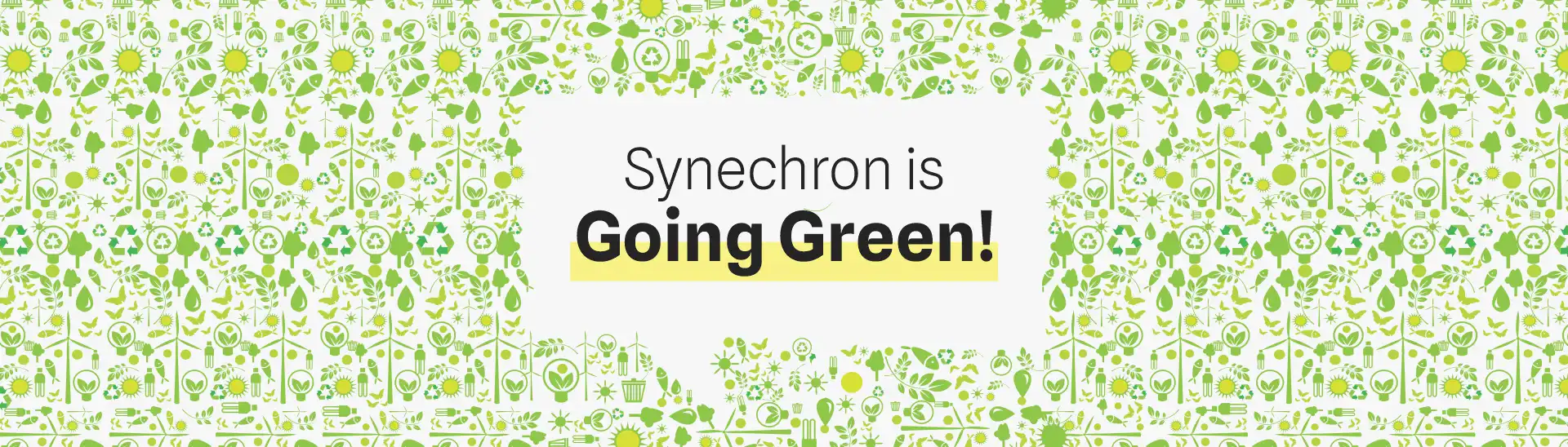 Synechron is committed to being a responsible global corporate citizen.