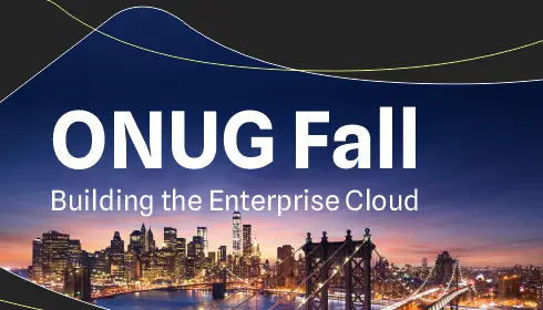 ONUG Fall Cloud In-Person Event