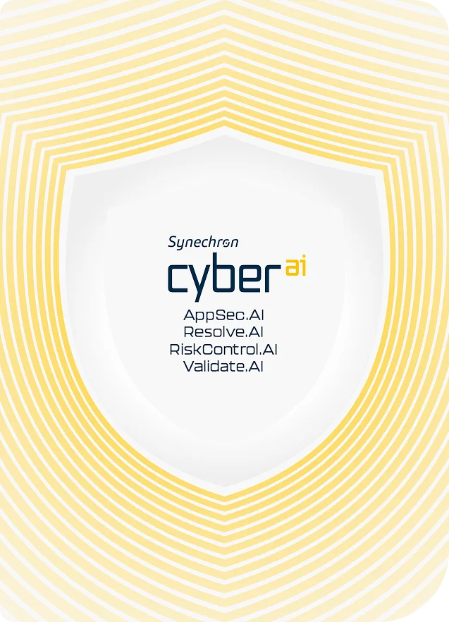 The Synechron CyberAI Accelerators harness AI to help you deliver efficiency and scale for enterprise security and compliance.