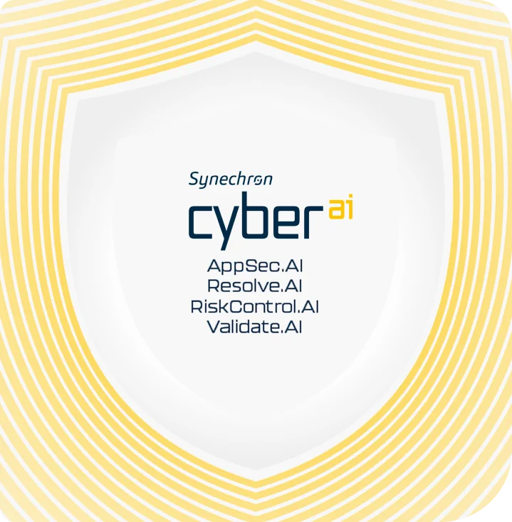 The Synechron CyberAI Accelerators harness AI to help you deliver efficiency and scale for enterprise security and compliance.